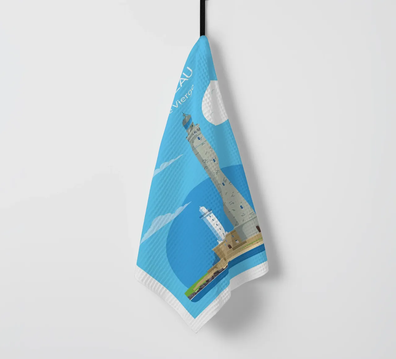 Faro dell'Île Vierge canovaccio da cucina da Raphaël Delerue