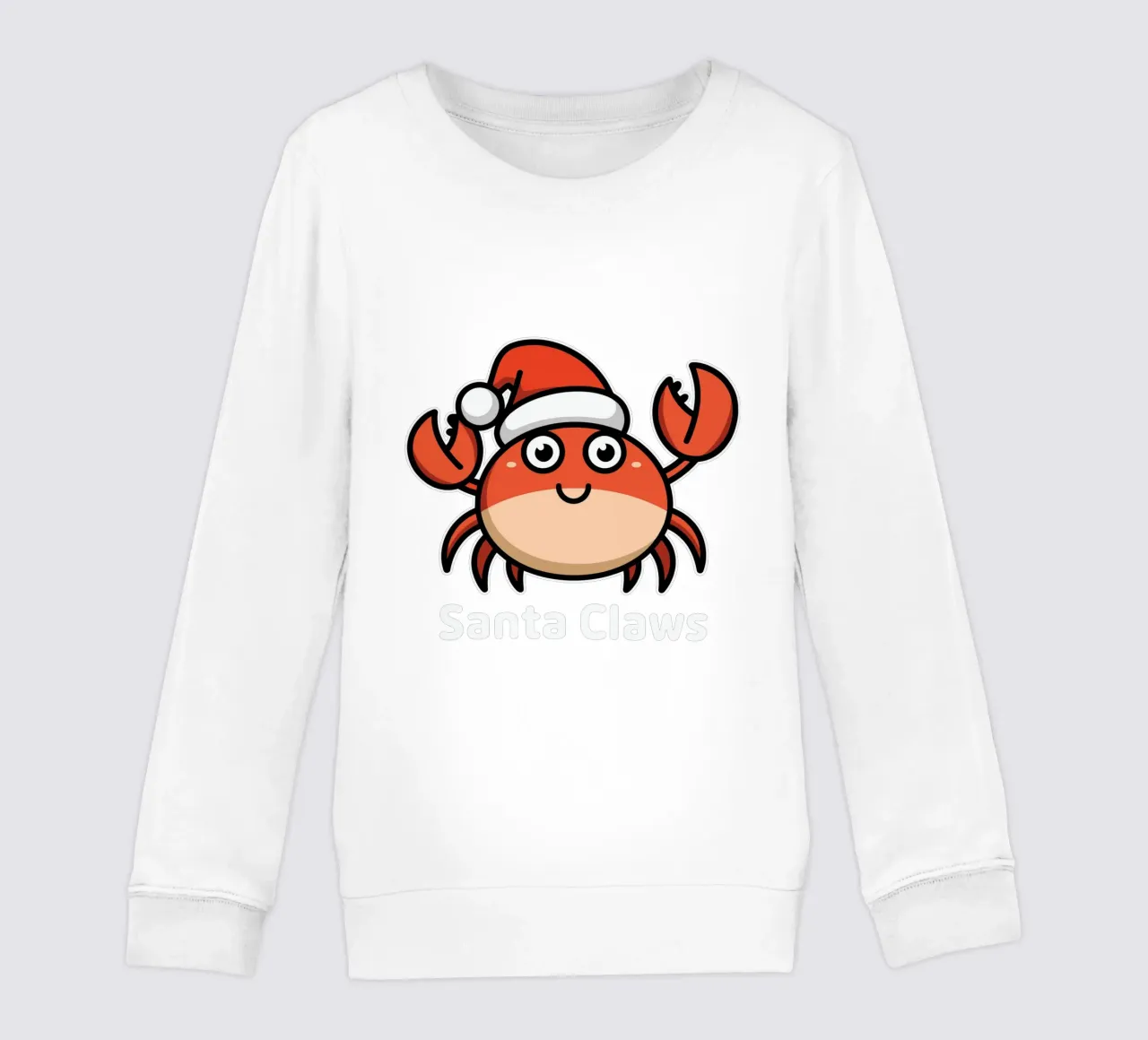 Santa Claws felpa bambino da edsonramosart