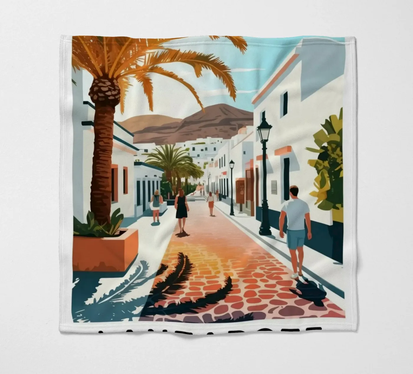 Lanzarote, Fleecedecke von Estern Studio