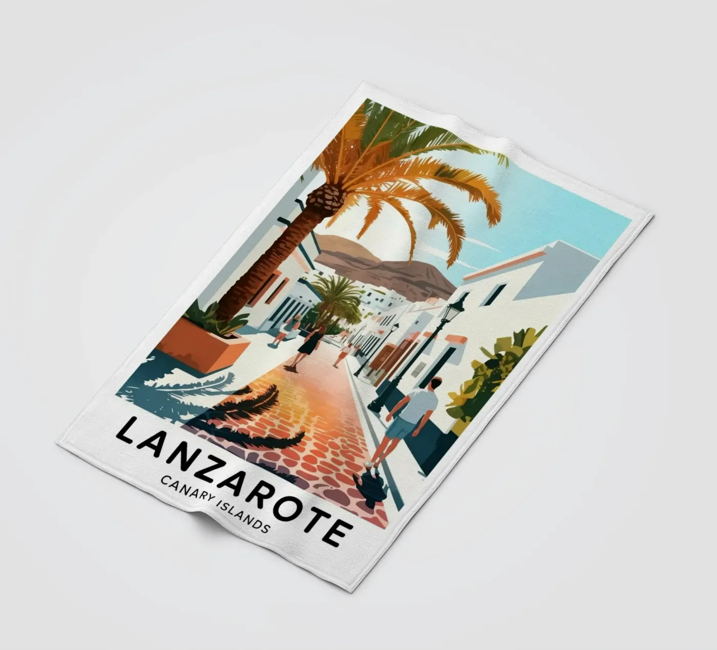 Lanzarote, Fleecedecke von Estern Studio