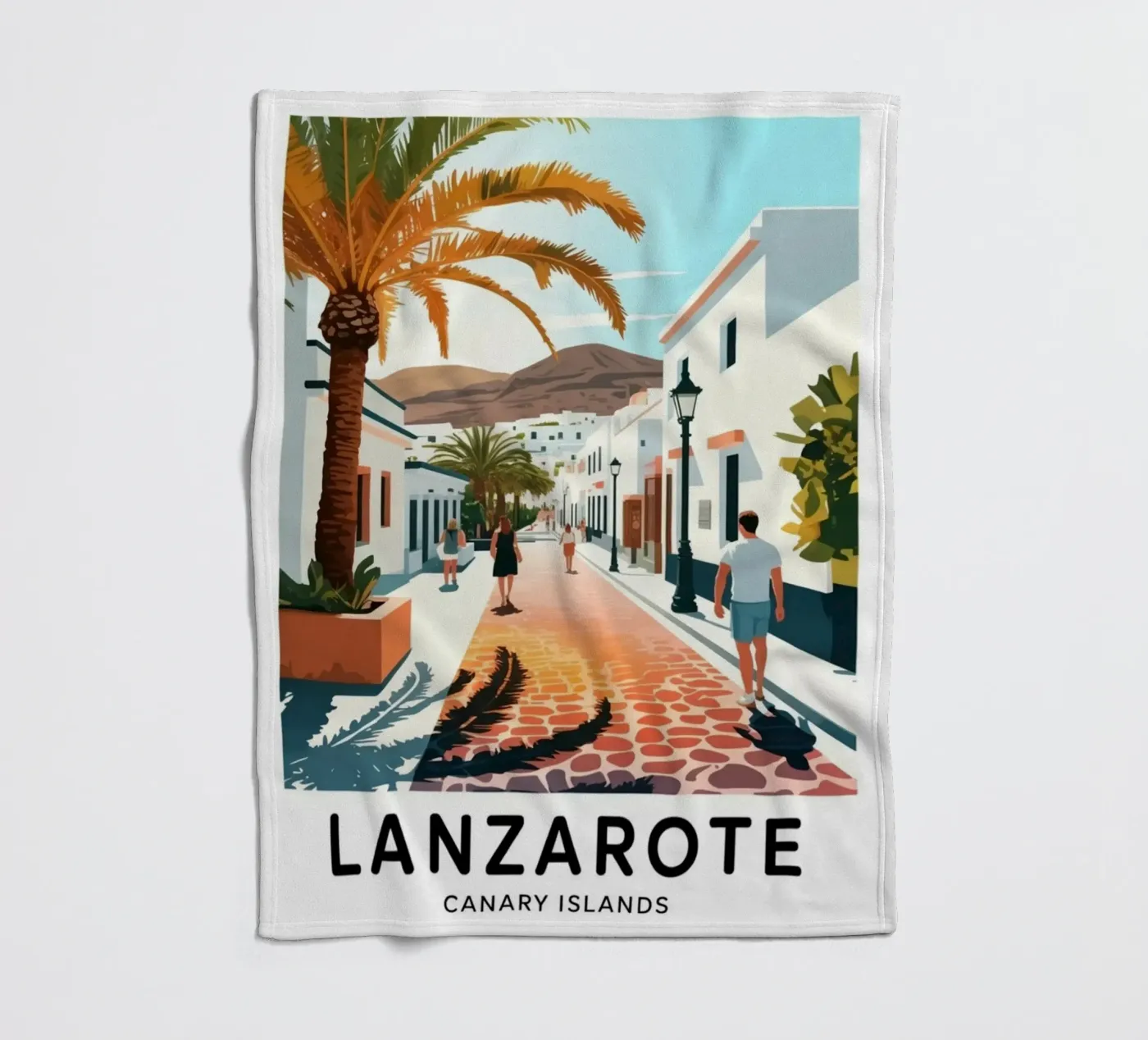 Lanzarote, Fleecedecke von Estern Studio