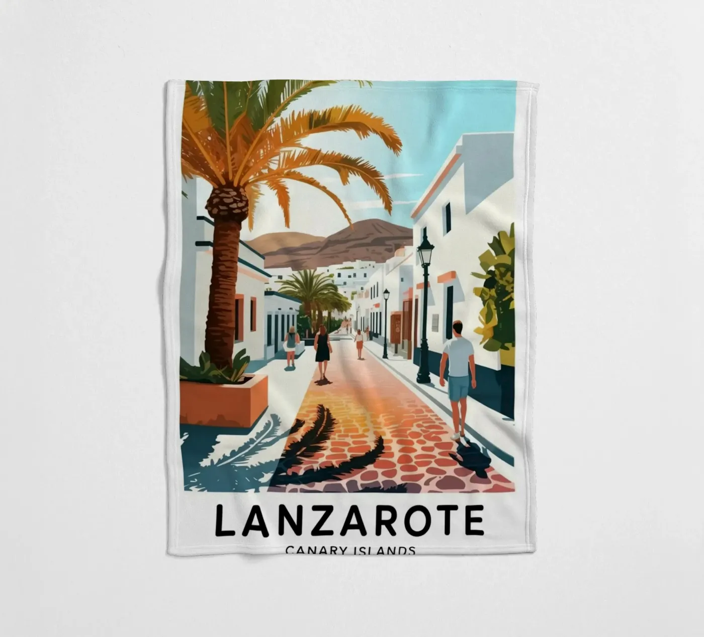 Lanzarote, Fleecedecke von Estern Studio