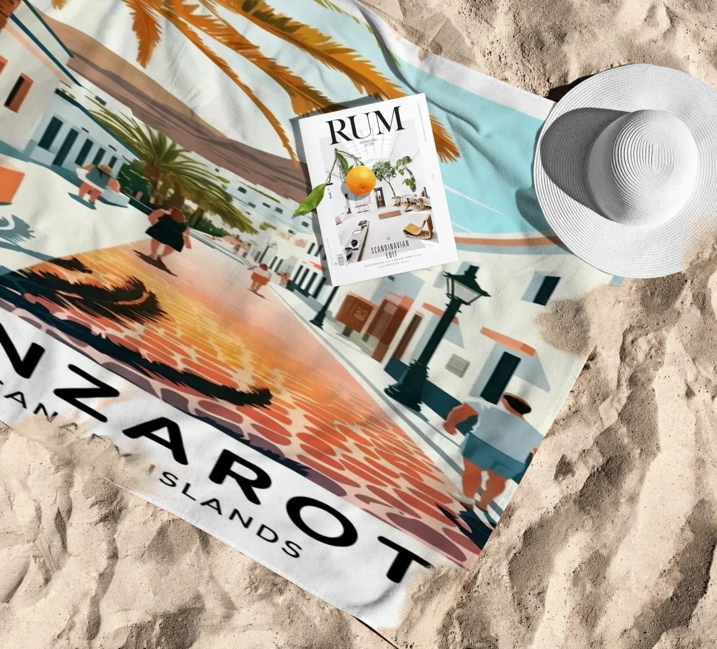 Lanzarote, telo mare da Estern Studio