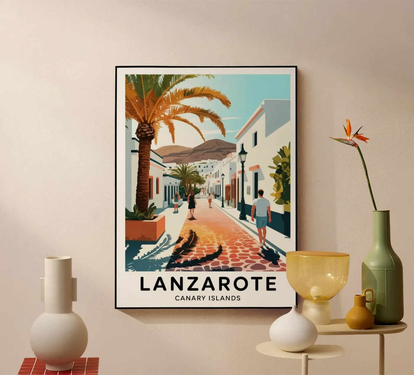 Lanzarote, Acryl-Glas von Estern Studio
