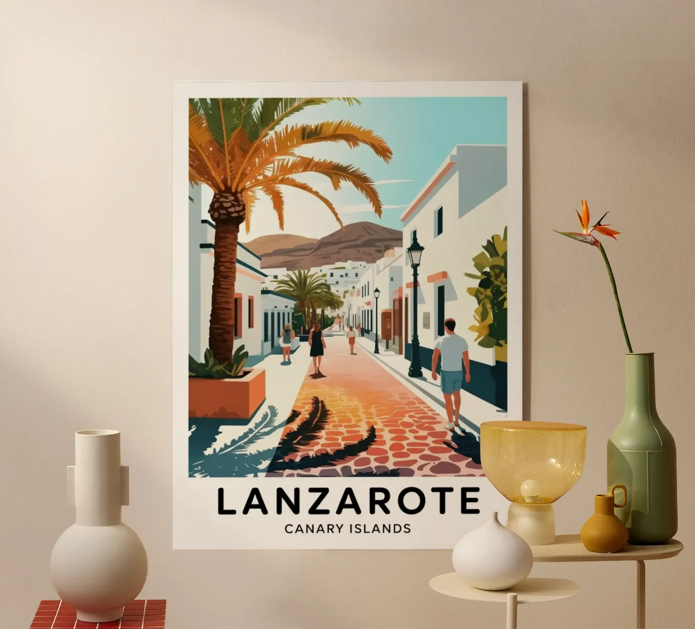 Lanzarote, Acryl-Glas von Estern Studio