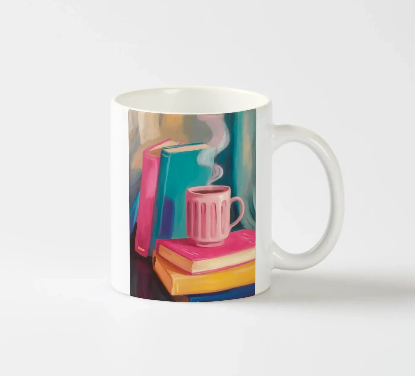 coffee ceramic mug by Esterr Studio