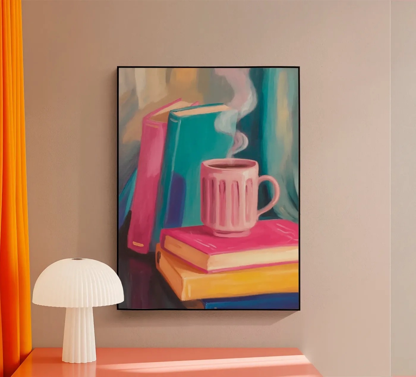 café plexiglas de Esterr Studio