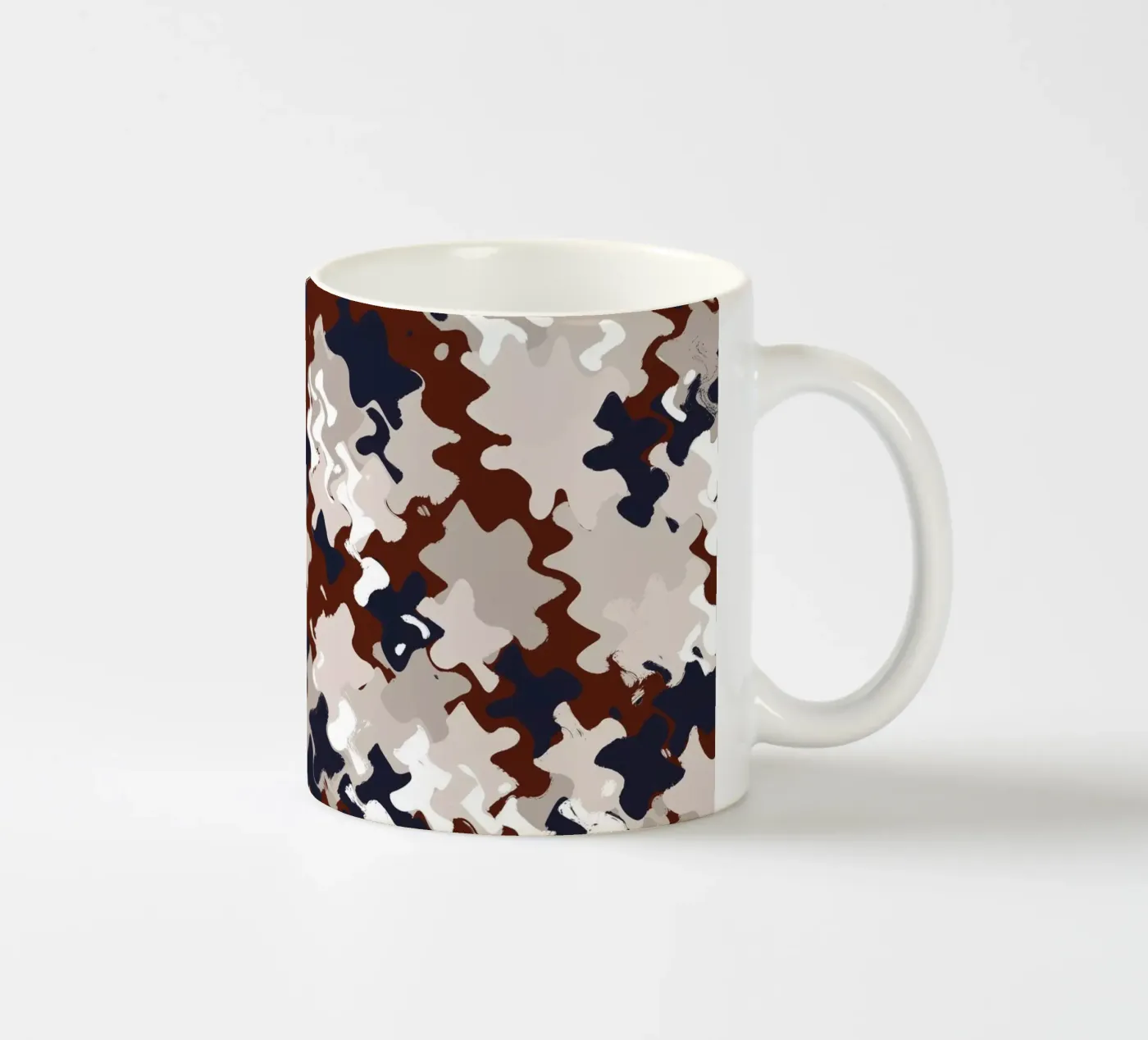 Pattern No 184 ceramic mug by treechild