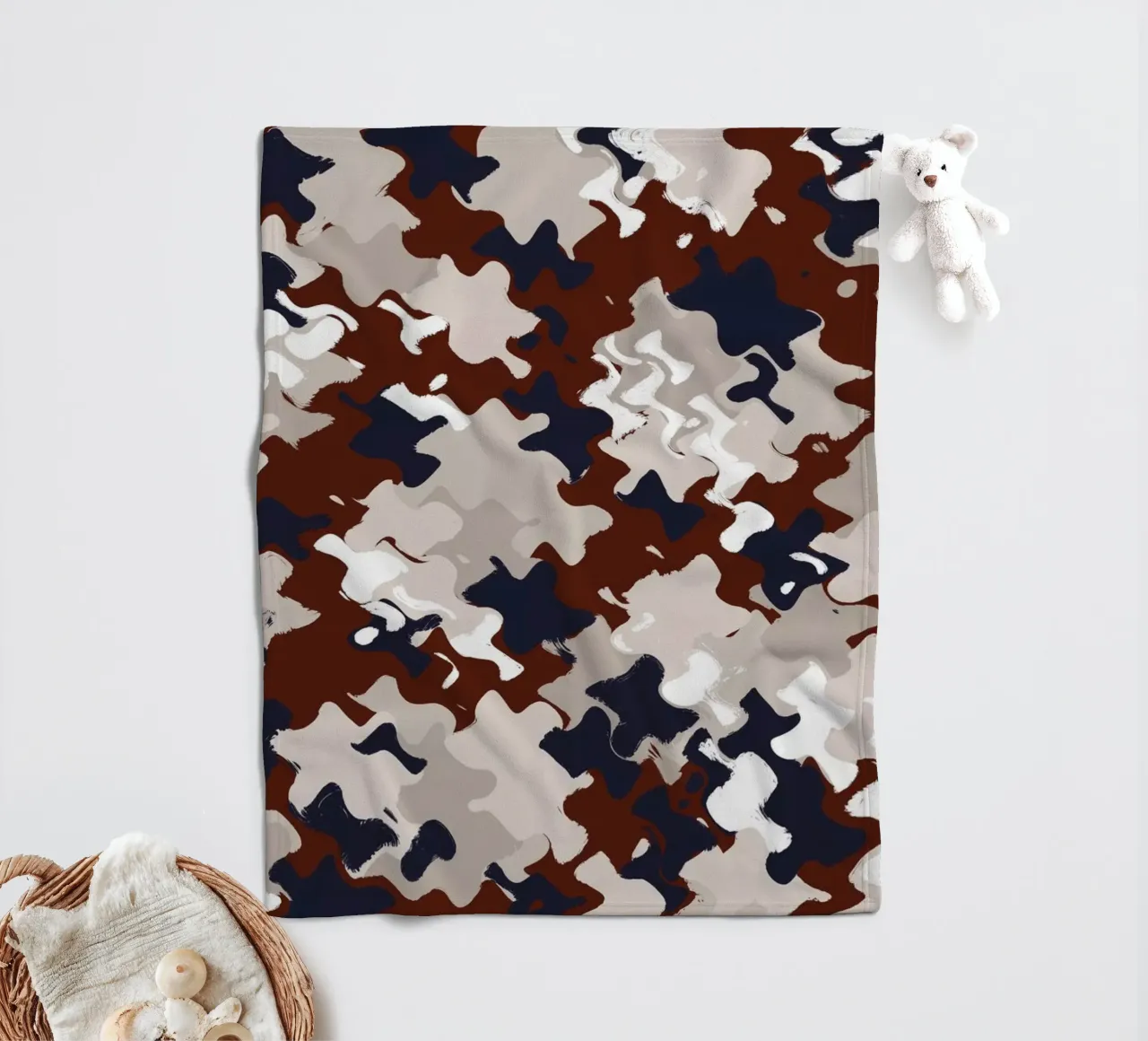 Pattern No 184 coperta in pile da treechild