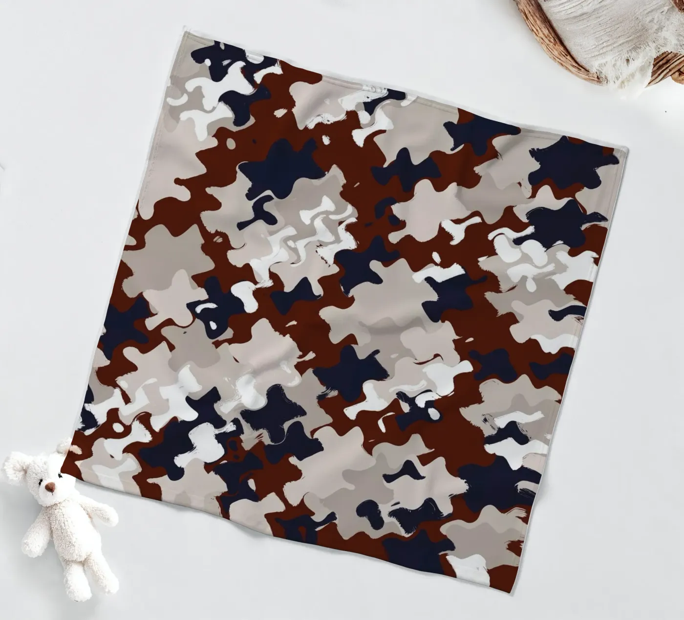 Pattern No 184 Fleecedecke von treechild
