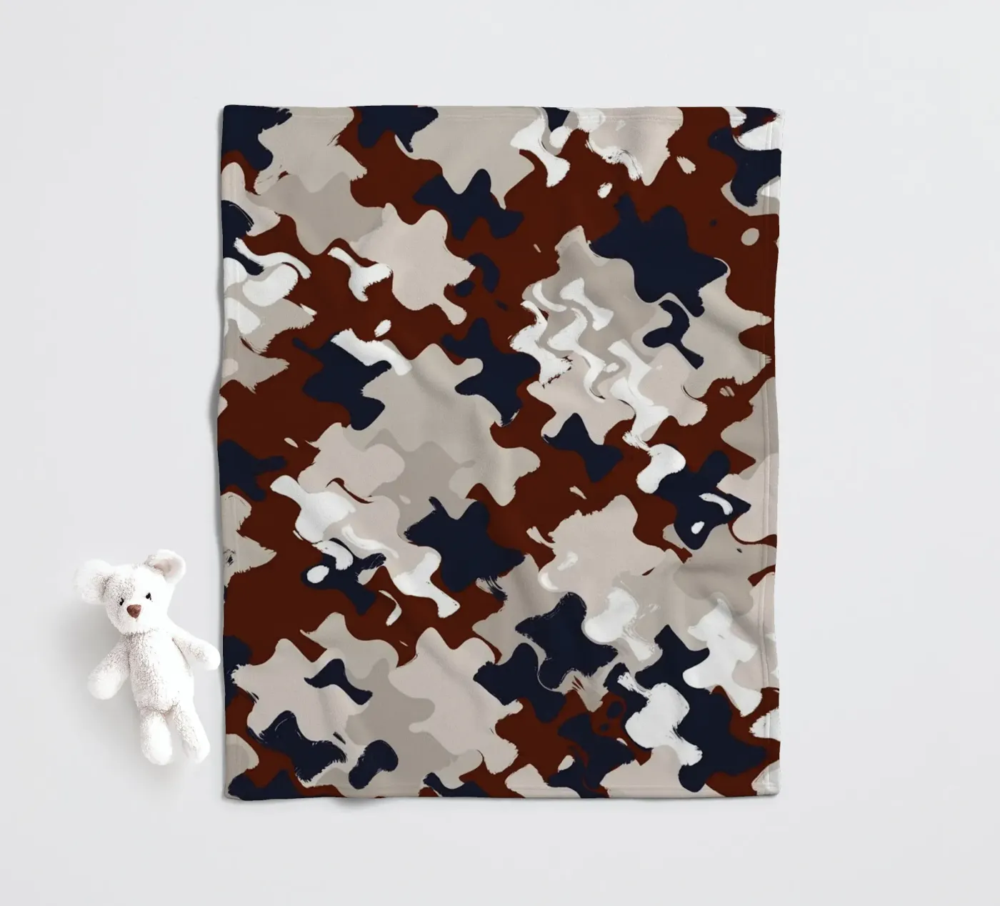 Pattern No 184 Fleecedecke von treechild