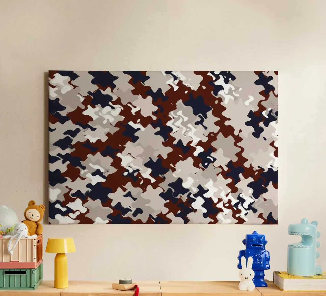 Pattern No 184 tela con Cornice a cassetta da treechild