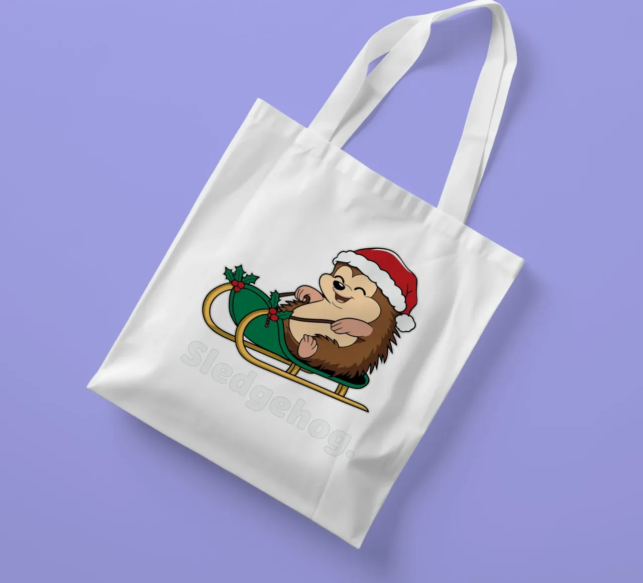 Sledgehog borsa in juta da edsonramosart