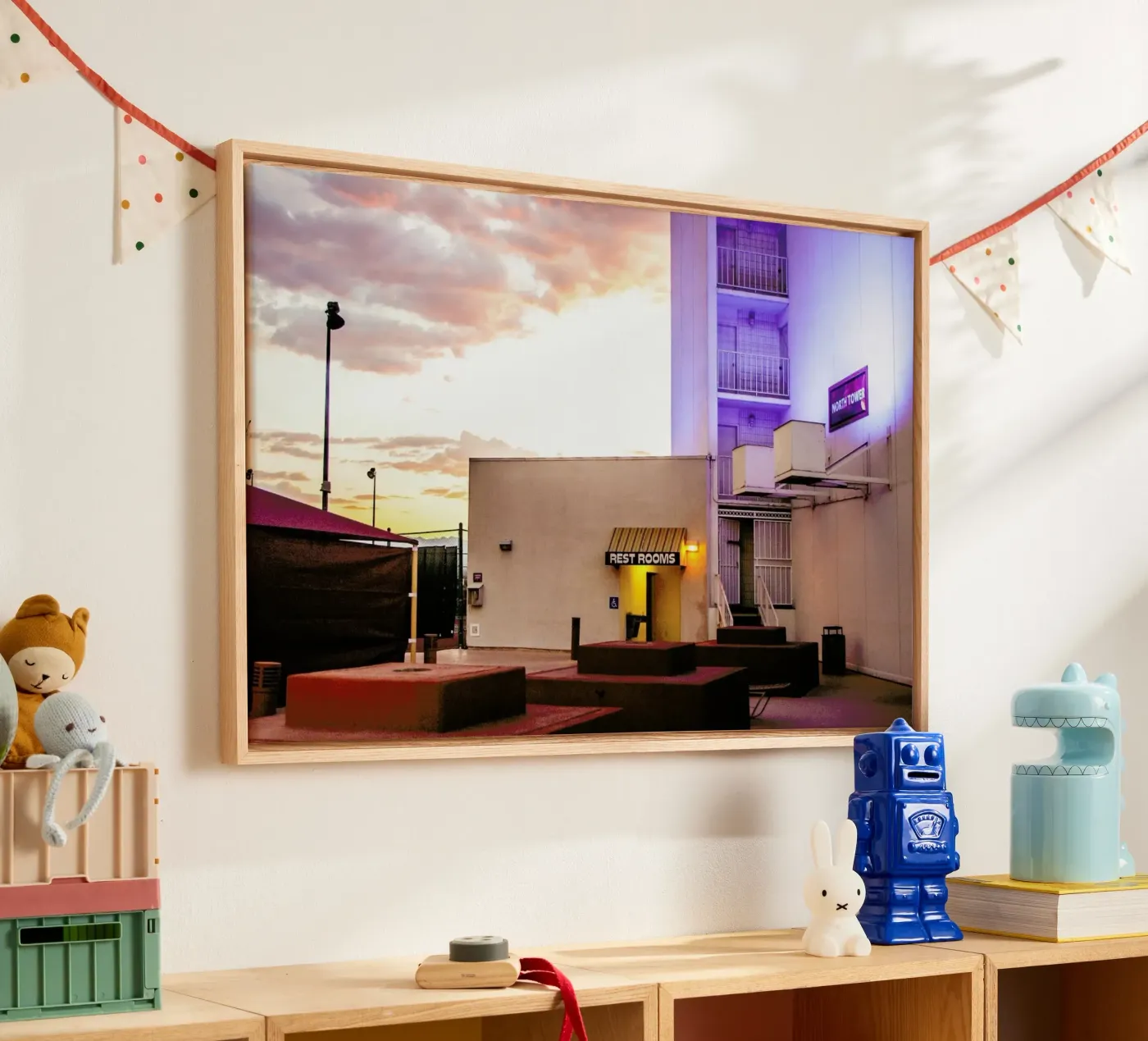 Rest Leinwand von UN-TYPISCH