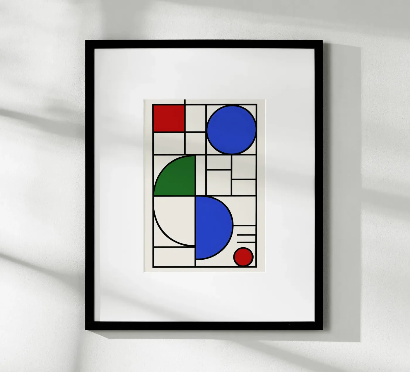 Bauhaus Composition poster by Robert