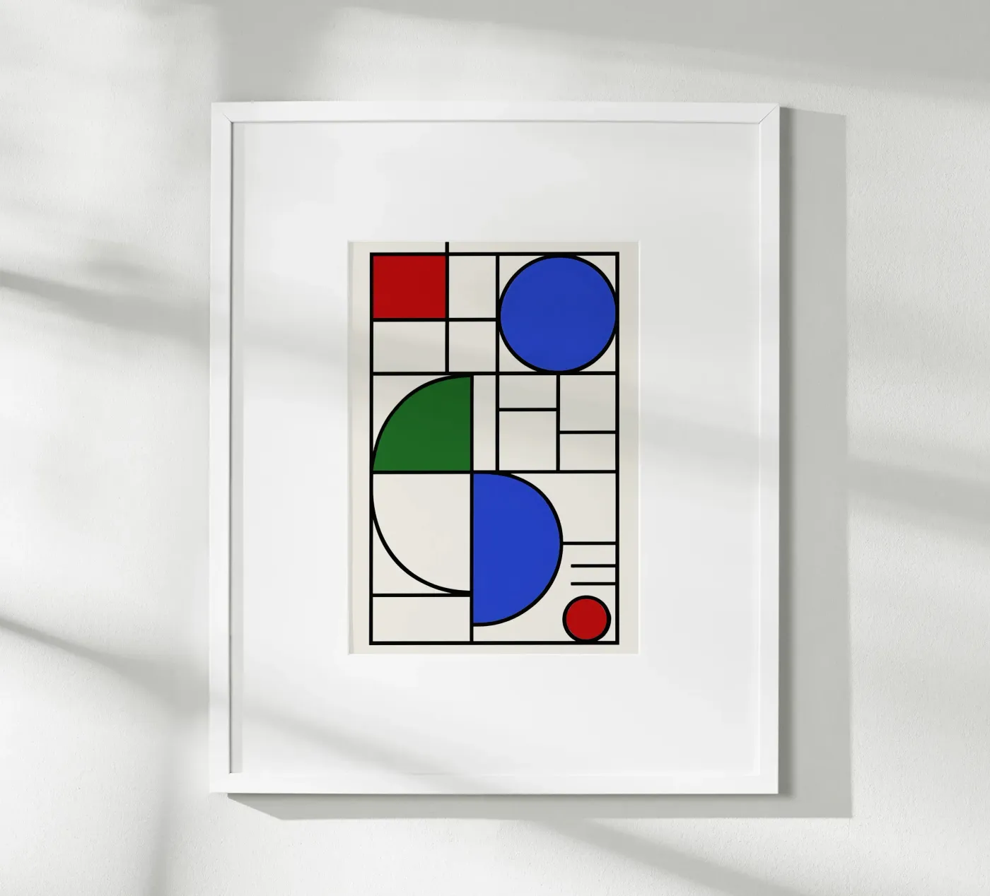 Bauhaus Composition poster by Robert