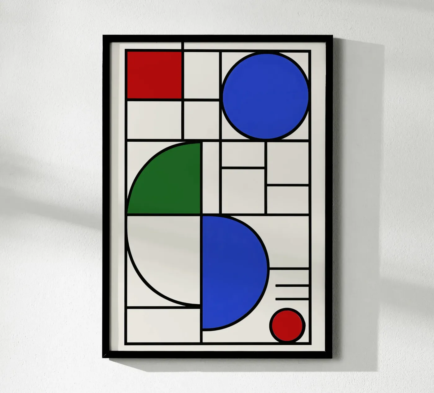 Bauhaus Composition poster by Robert