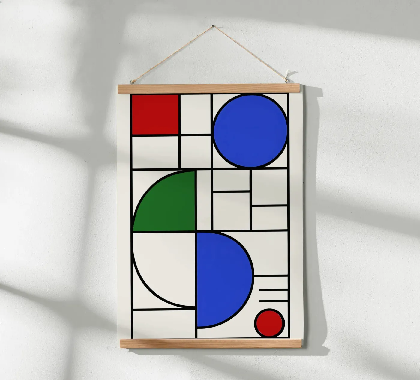 Bauhaus Composition poster by Robert