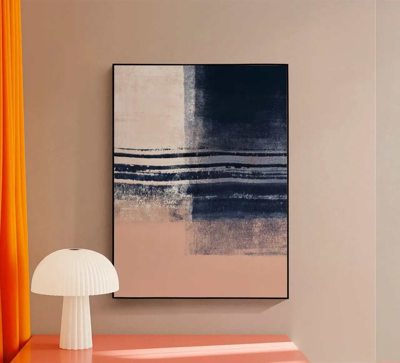 Just Indigo, Blush & White 1 plexiglass da sabidussi
