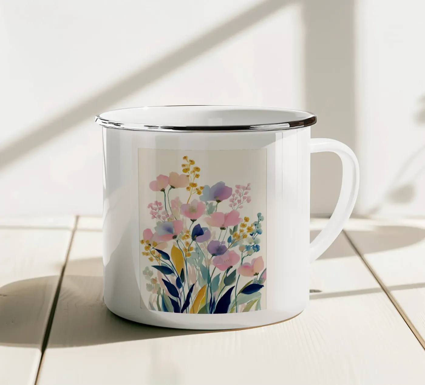 Spring Memory enamel mug by softsoul