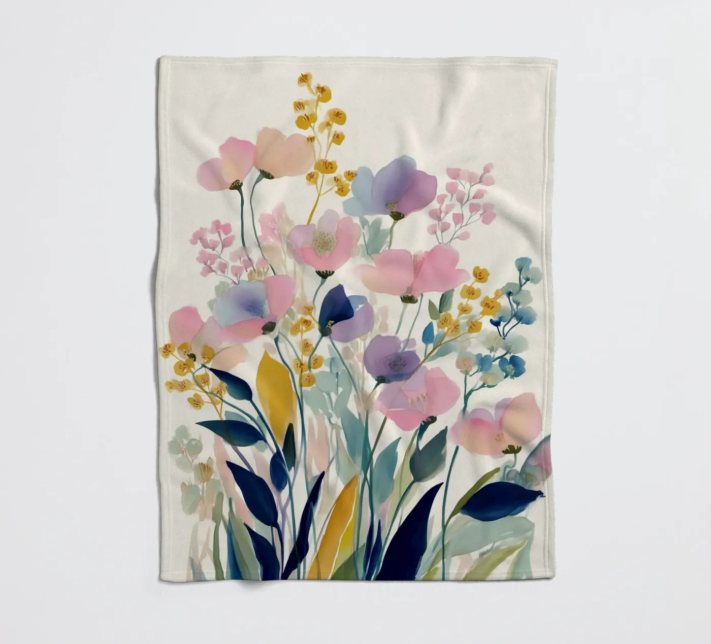 Spring Memory fleece blanket by softsoul