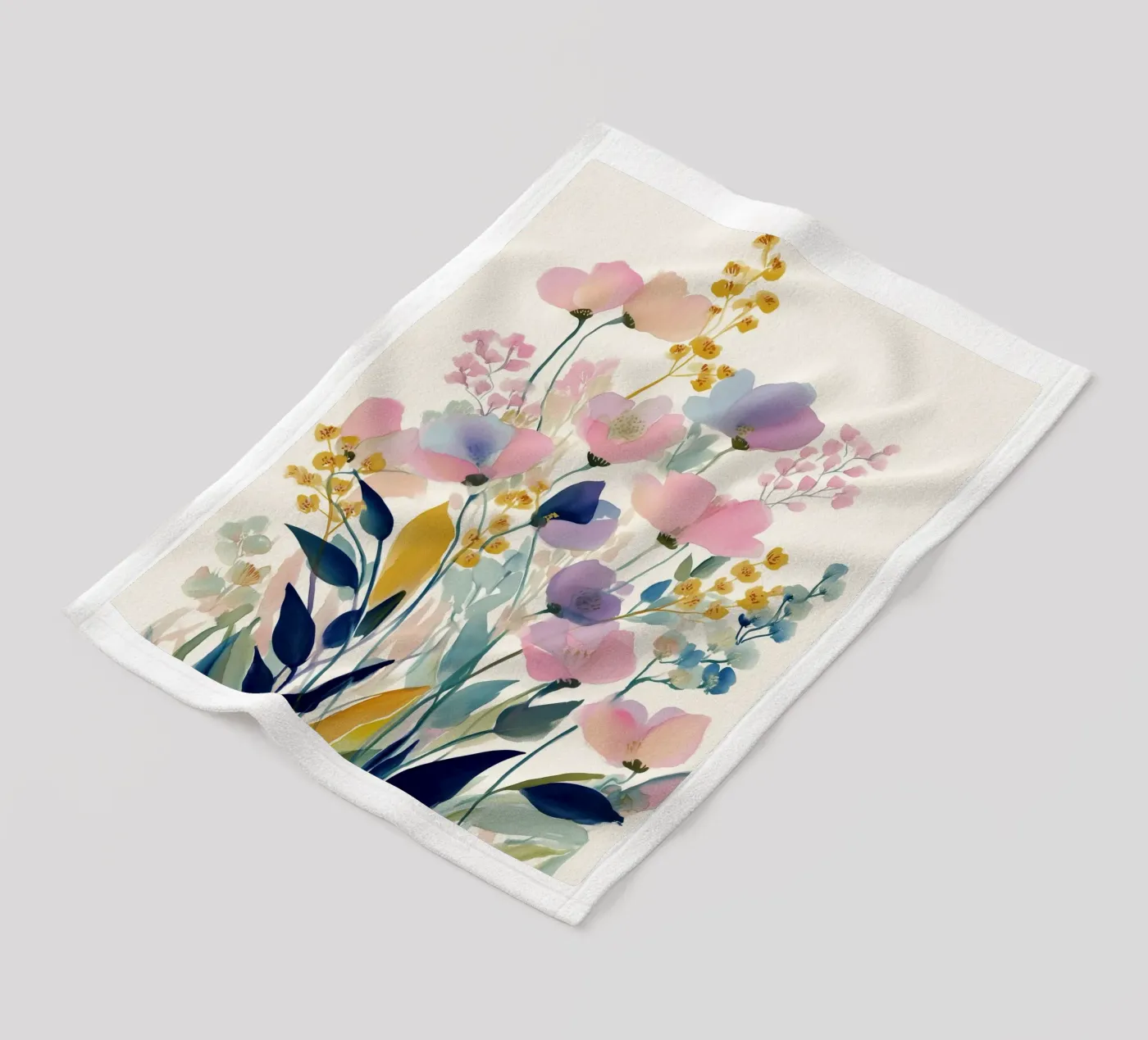 Spring Memory fleece blanket by softsoul