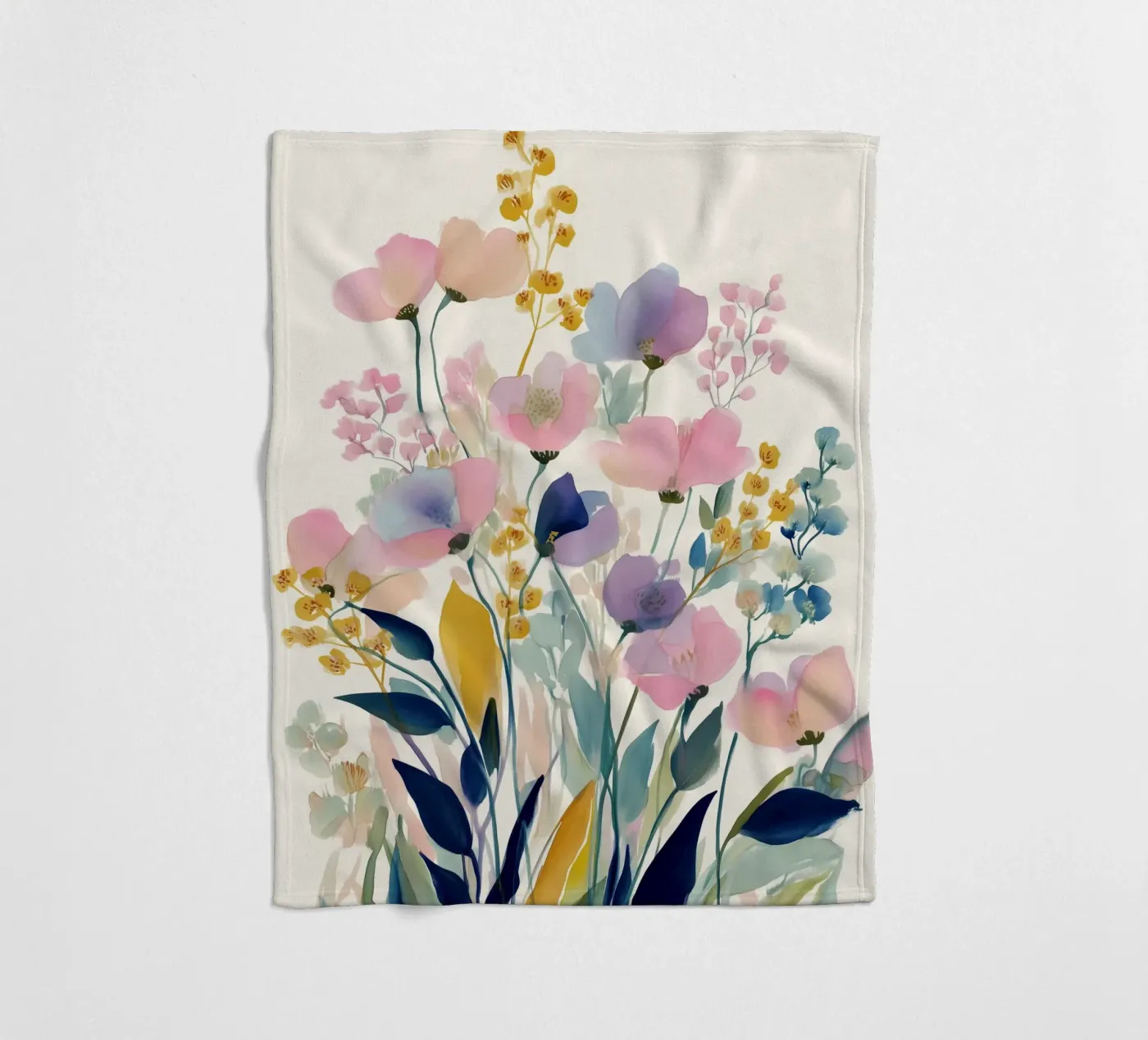 Spring Memory fleece blanket by softsoul