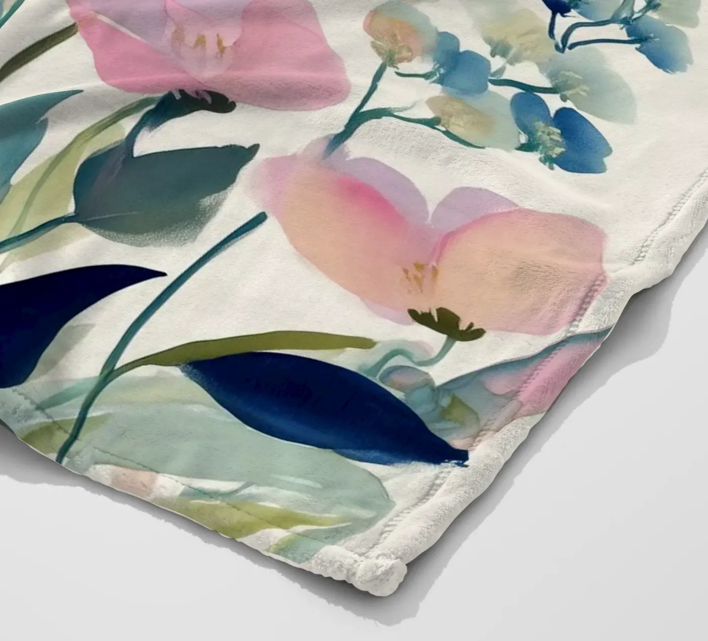 Spring Memory fleece blanket by softsoul