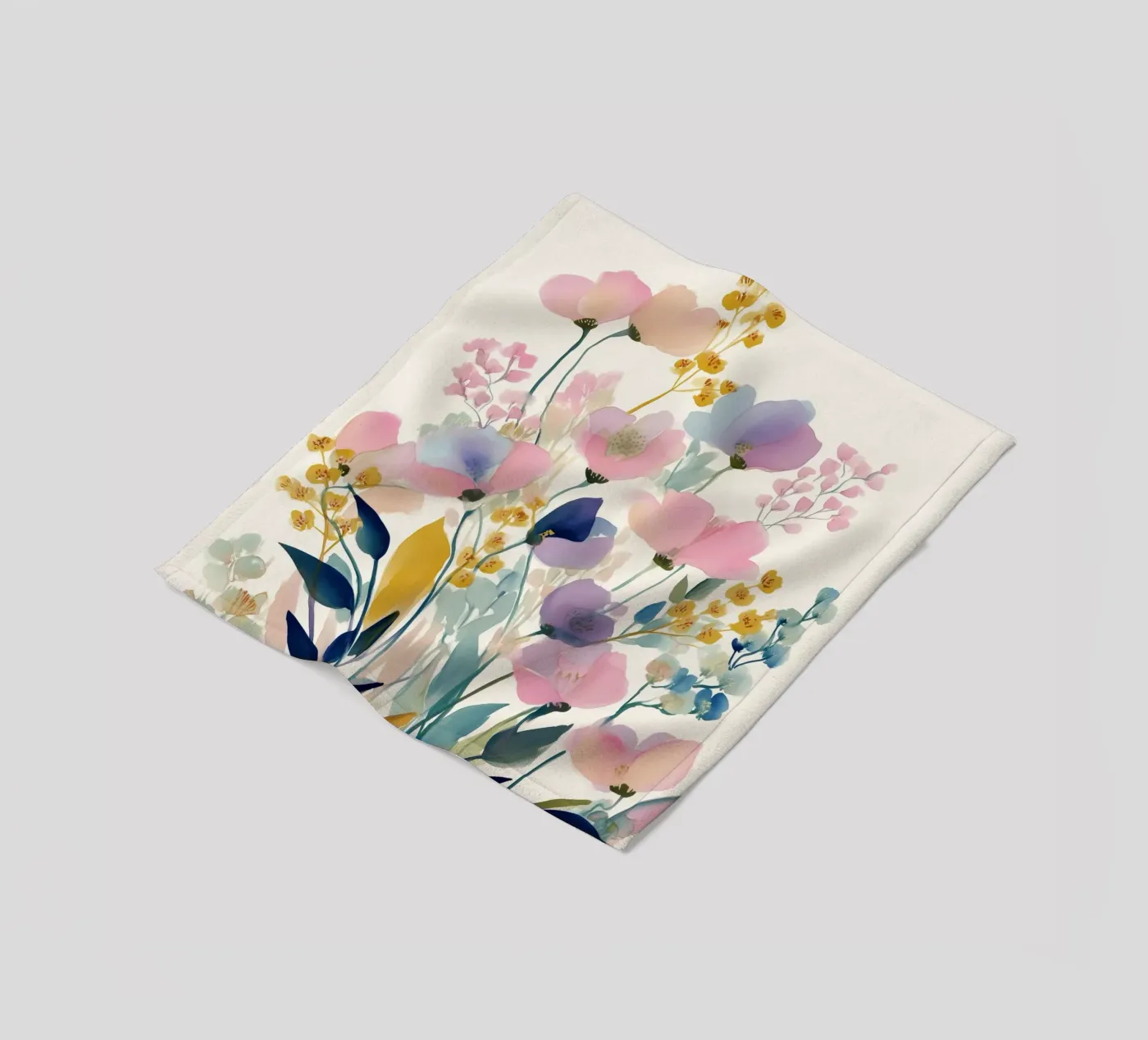 Spring Memory fleece blanket by softsoul