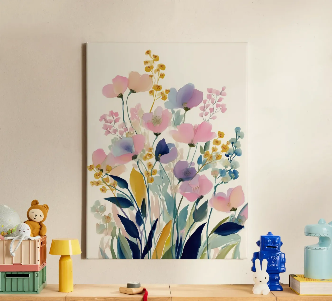 Spring Memory Leinwand von softsoul