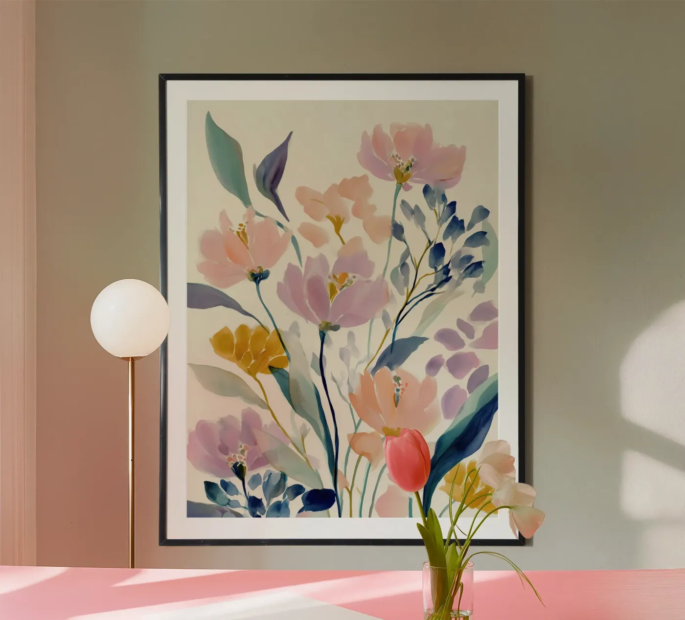 Soft Spring Botanicals poster by softsoul