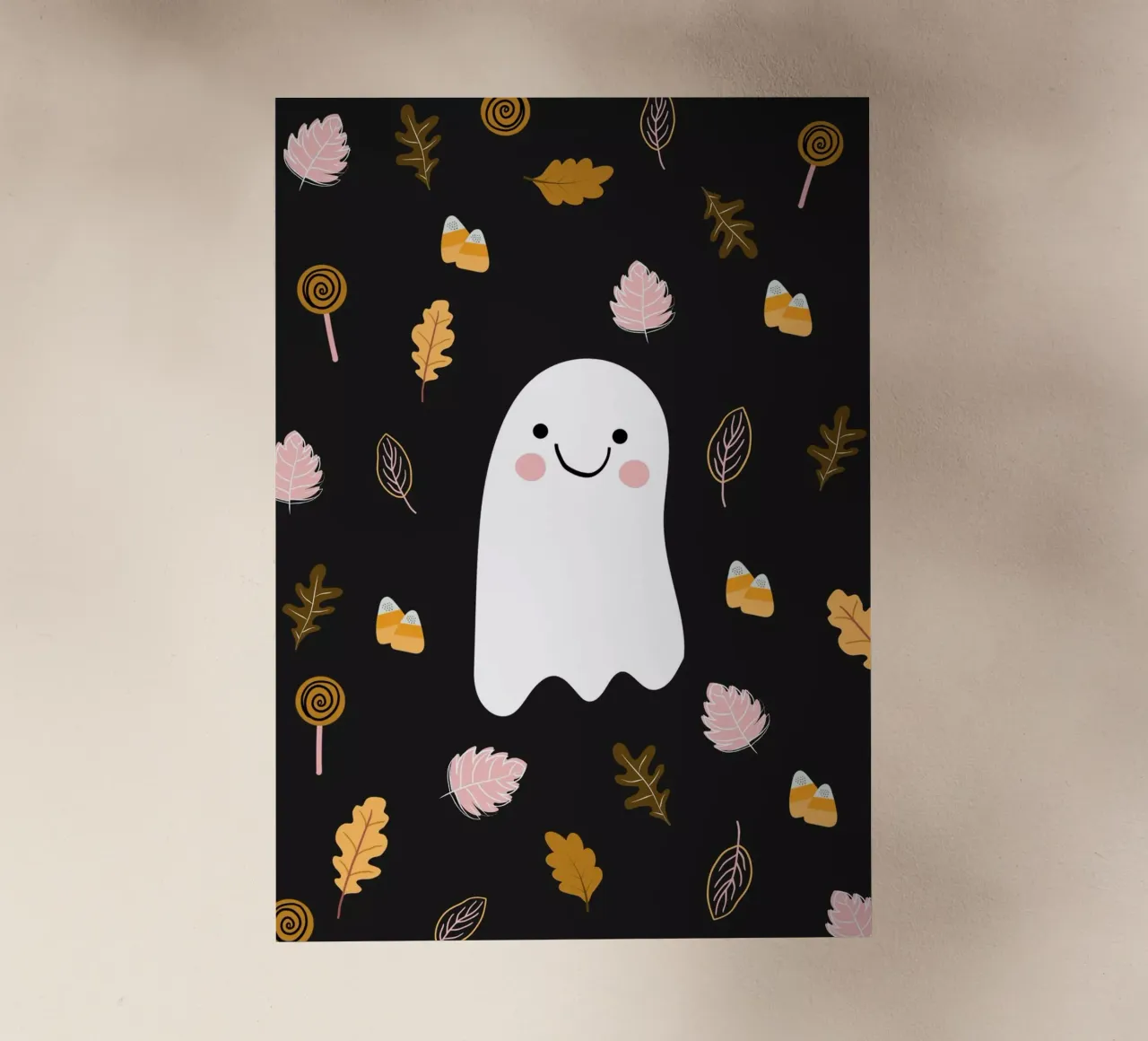 Friendly Ghost pellicola backlit da Stephanie Godbout Designs