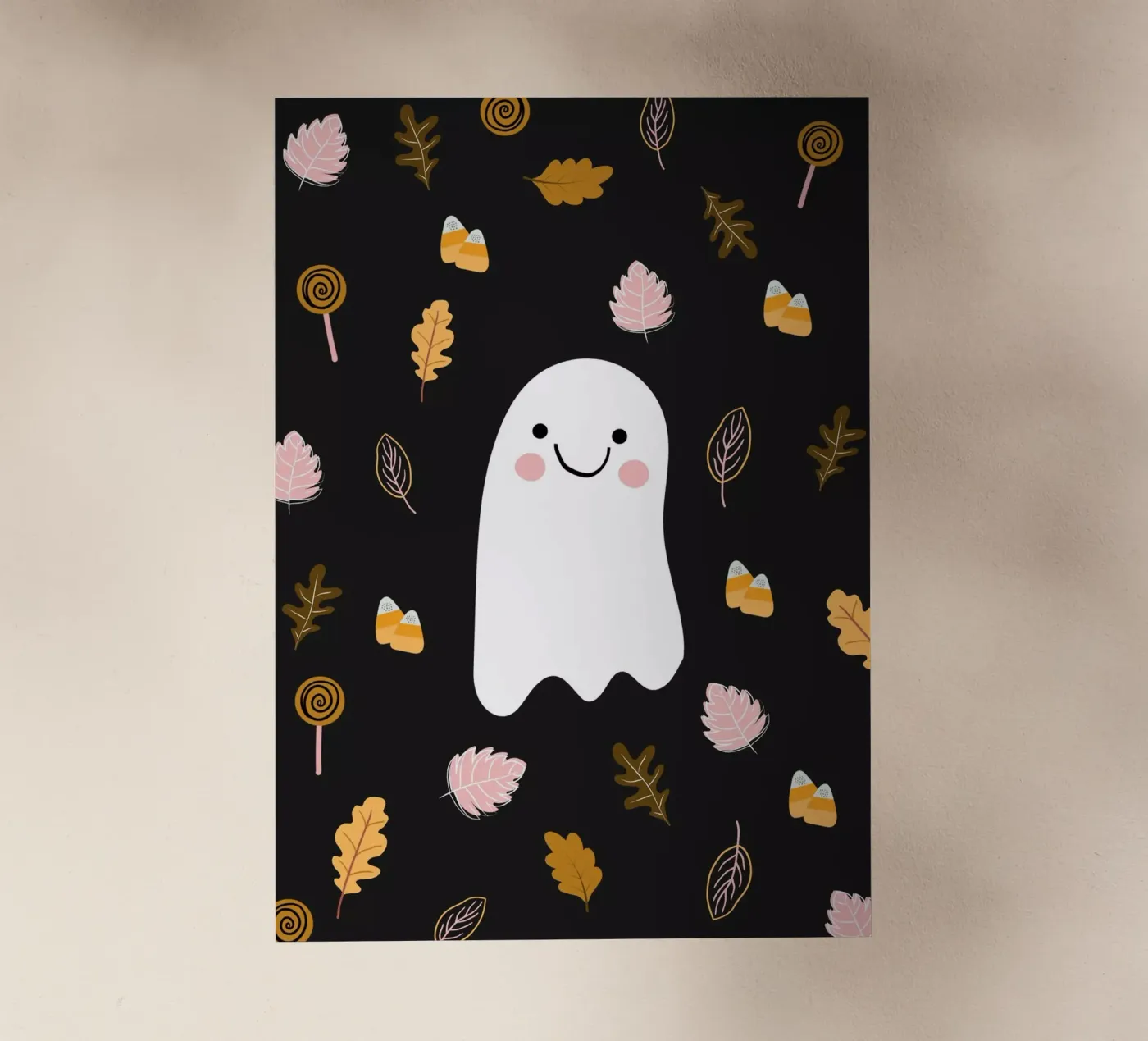 Friendly Ghost pellicola backlit da Stephanie Godbout Designs