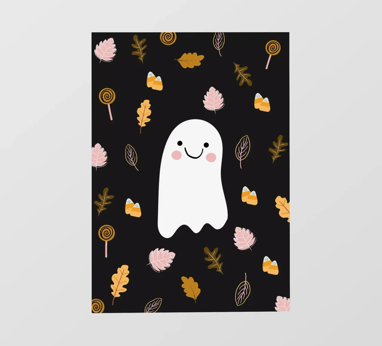 Friendly Ghost pellicola backlit da Stephanie Godbout Designs