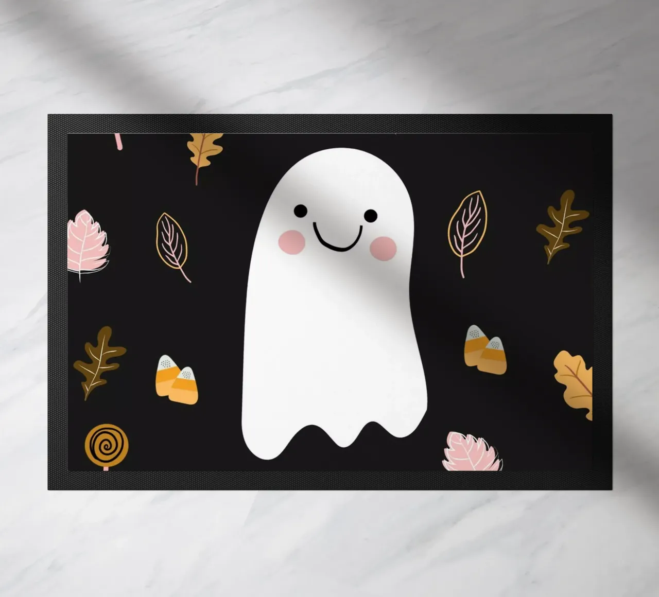 Friendly Ghost zerbino da Stephanie Godbout Designs