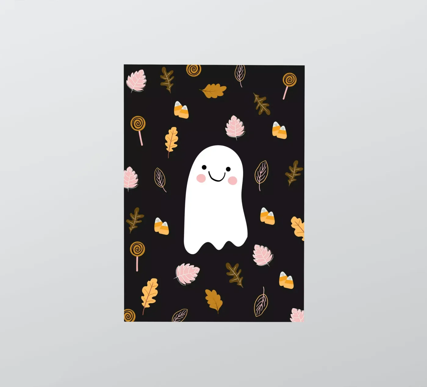 Friendly Ghost Sticker von Stephanie Godbout Designs