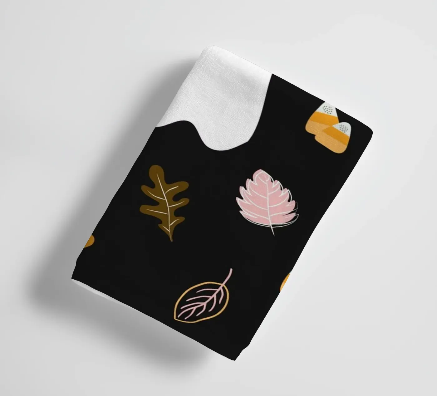 Friendly Ghost towel by Stephanie Godbout Designs