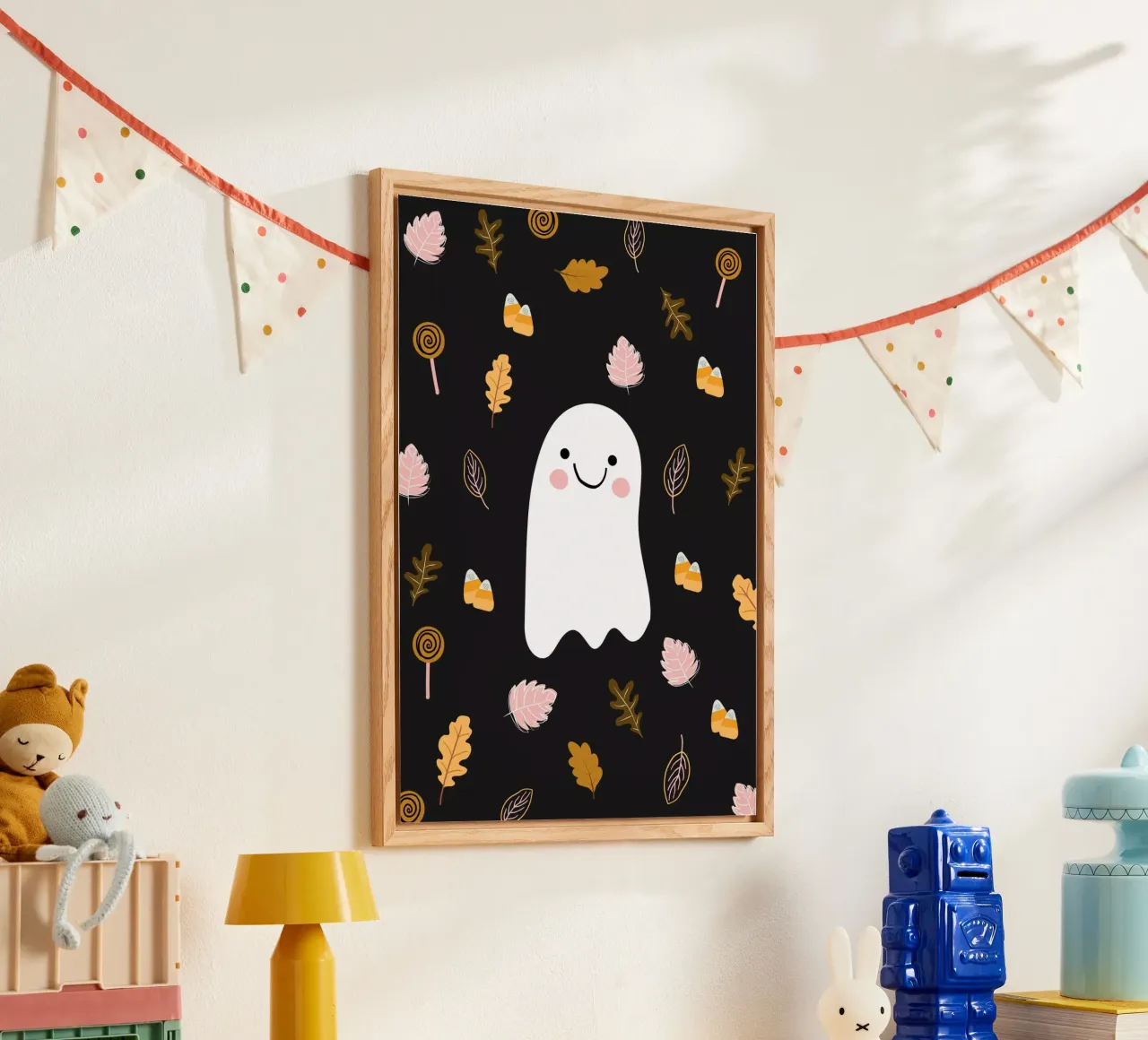Friendly Ghost plexiglass da Stephanie Godbout Designs