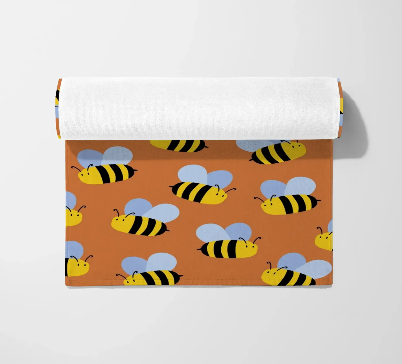 Cute bees telo mare da Happypatterns
