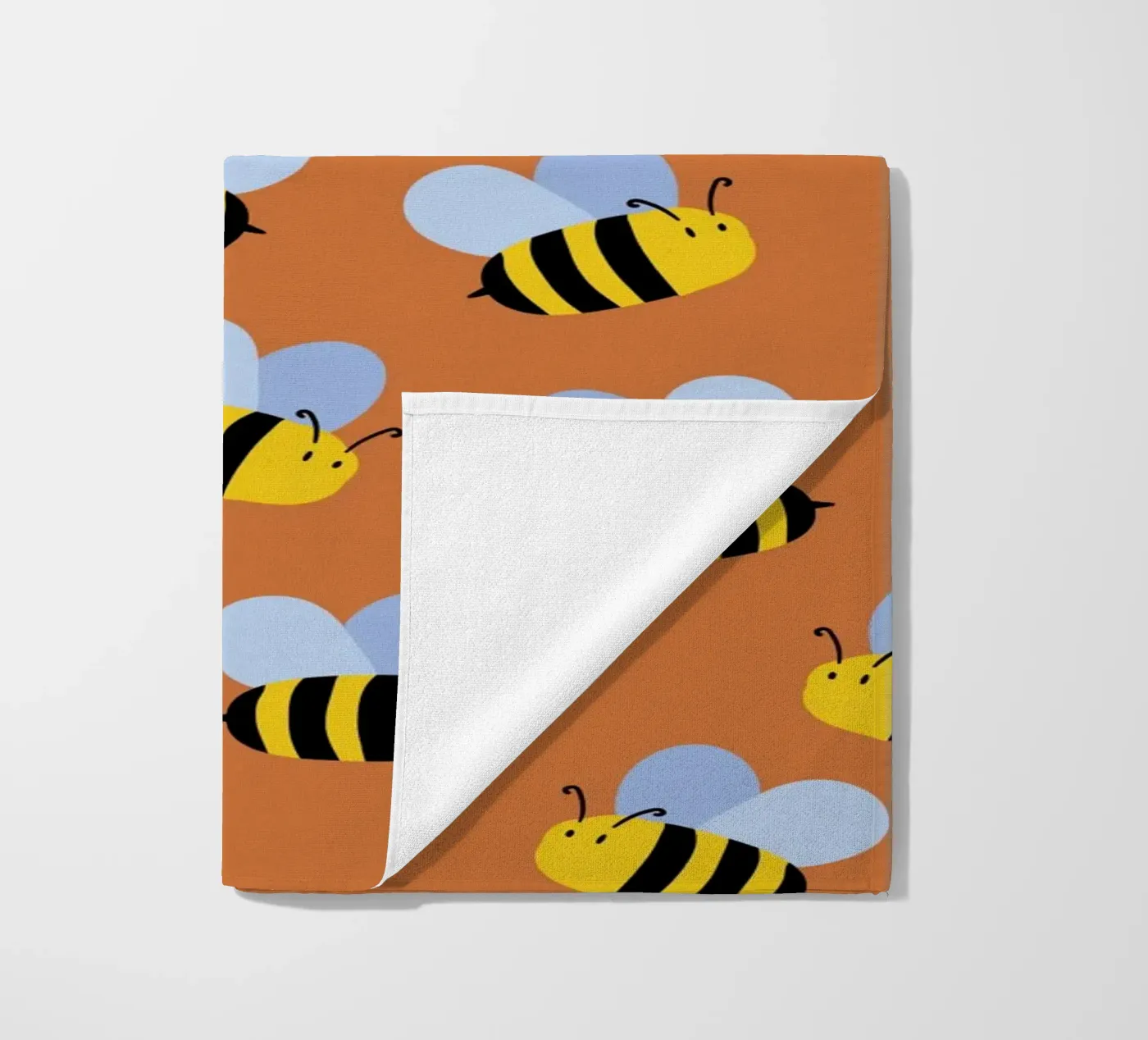 Cute bees telo mare da Happypatterns