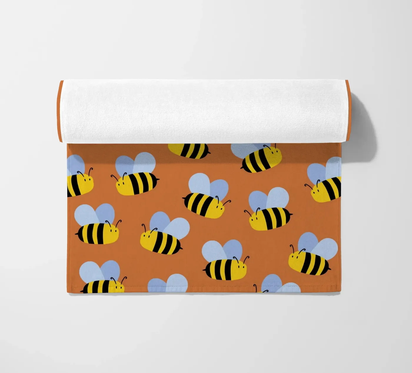 Cute bees telo mare da Happypatterns
