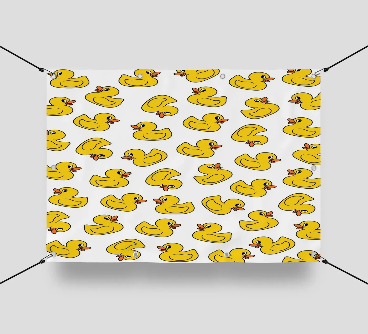 Ducks pattern telo in pvc da Happypatterns