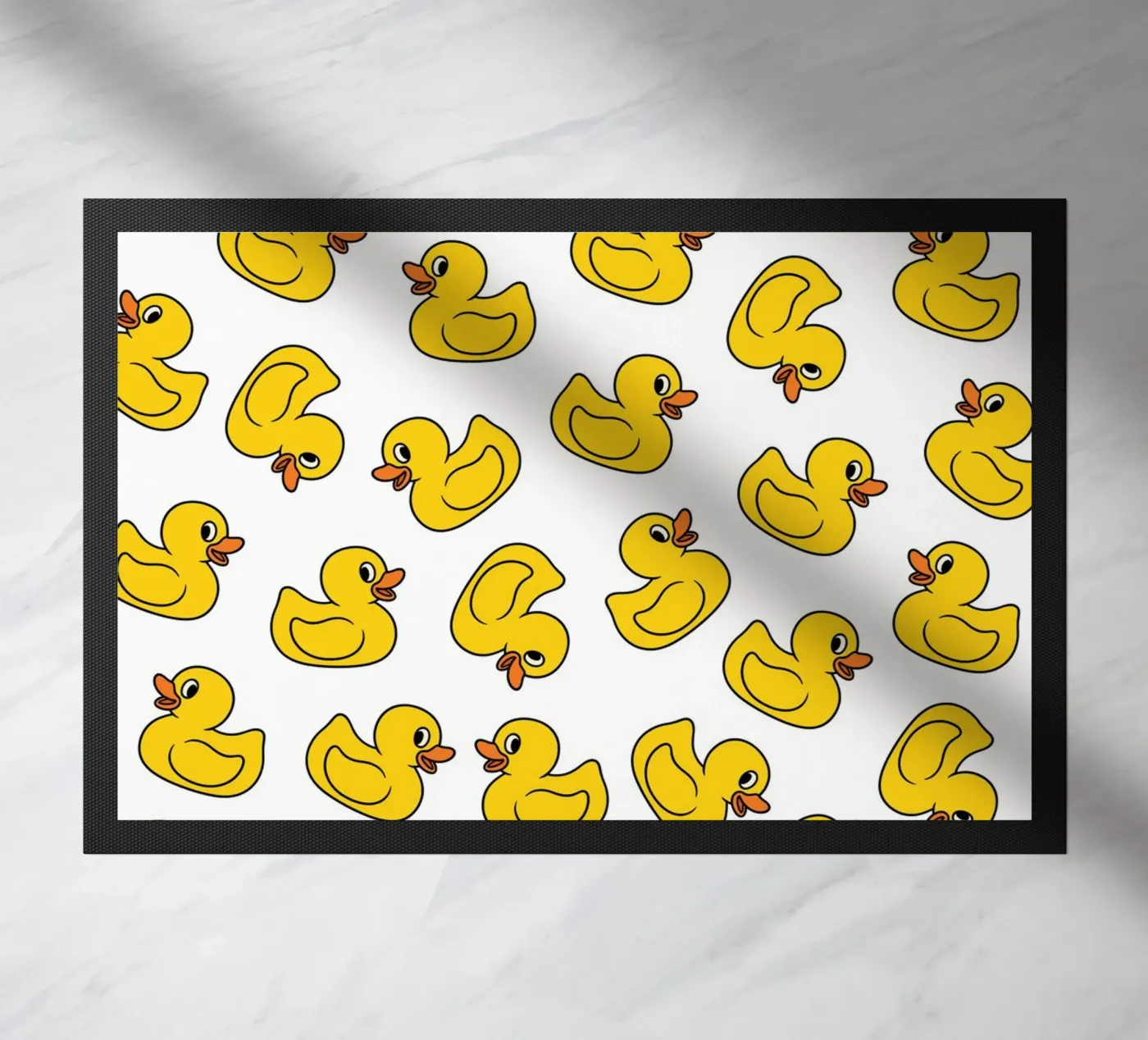 Ducks pattern Fußmatte von Happypatterns