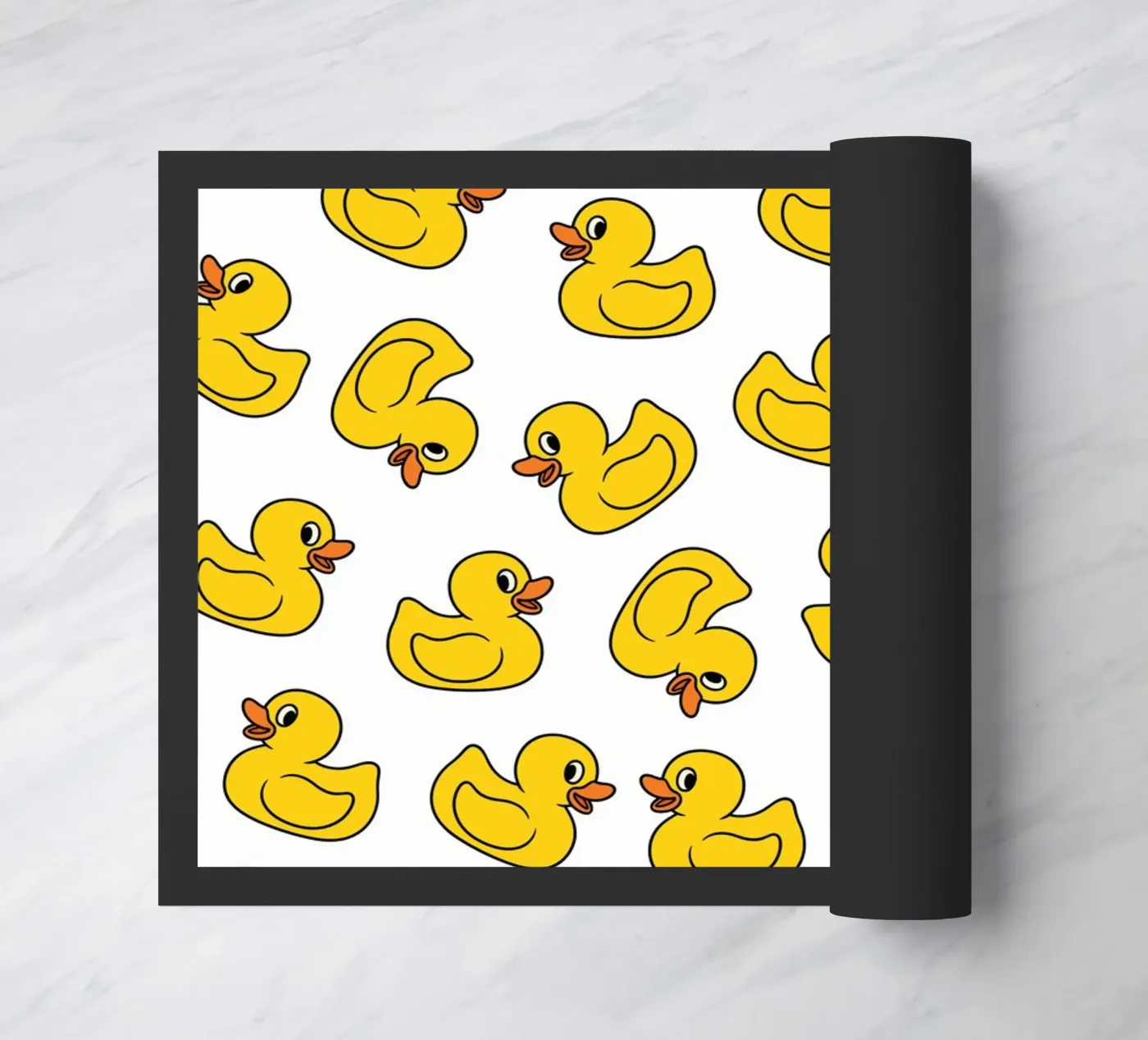 Ducks pattern Fußmatte von Happypatterns