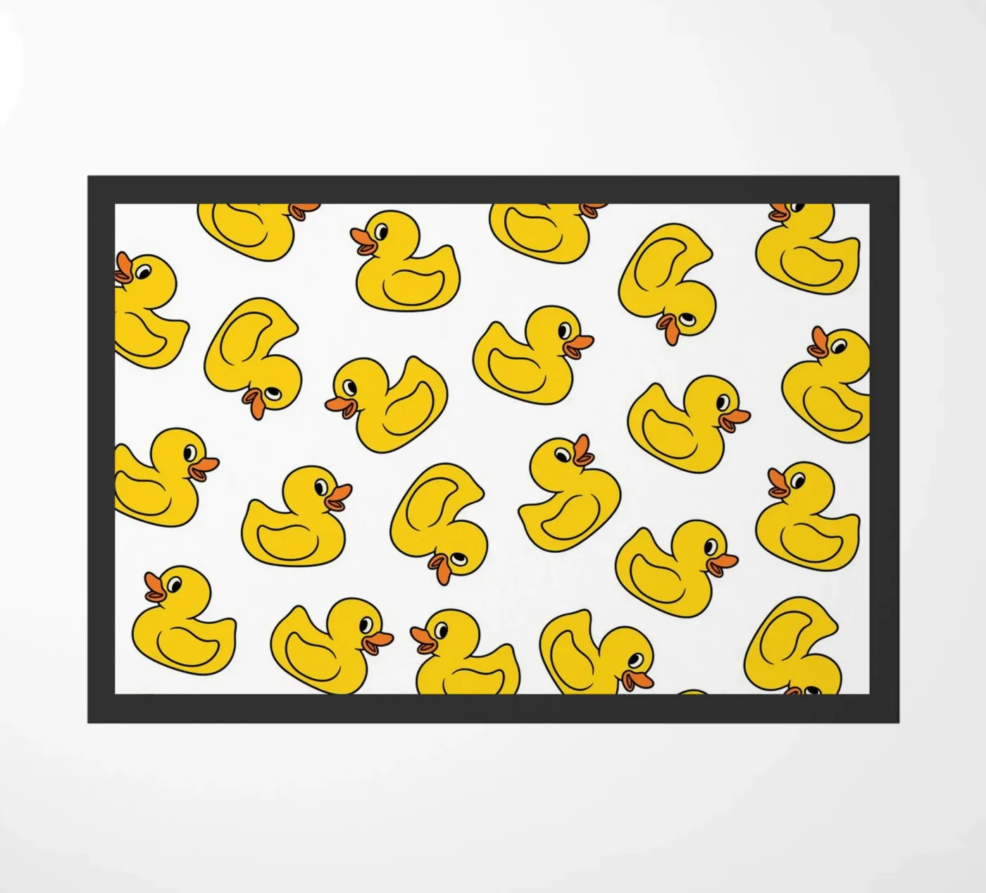 Ducks pattern Fußmatte von Happypatterns