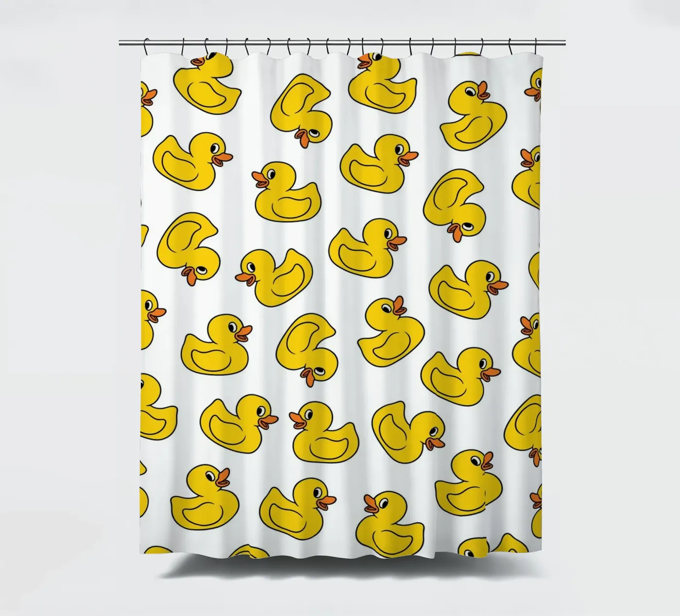 Ducks pattern Duschvorhang von Happypatterns