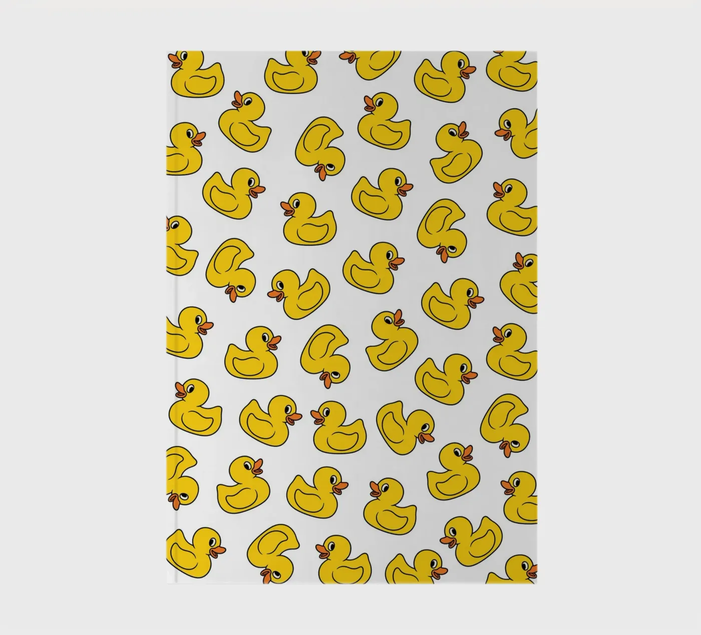 Ducks pattern notebook by Happypatterns