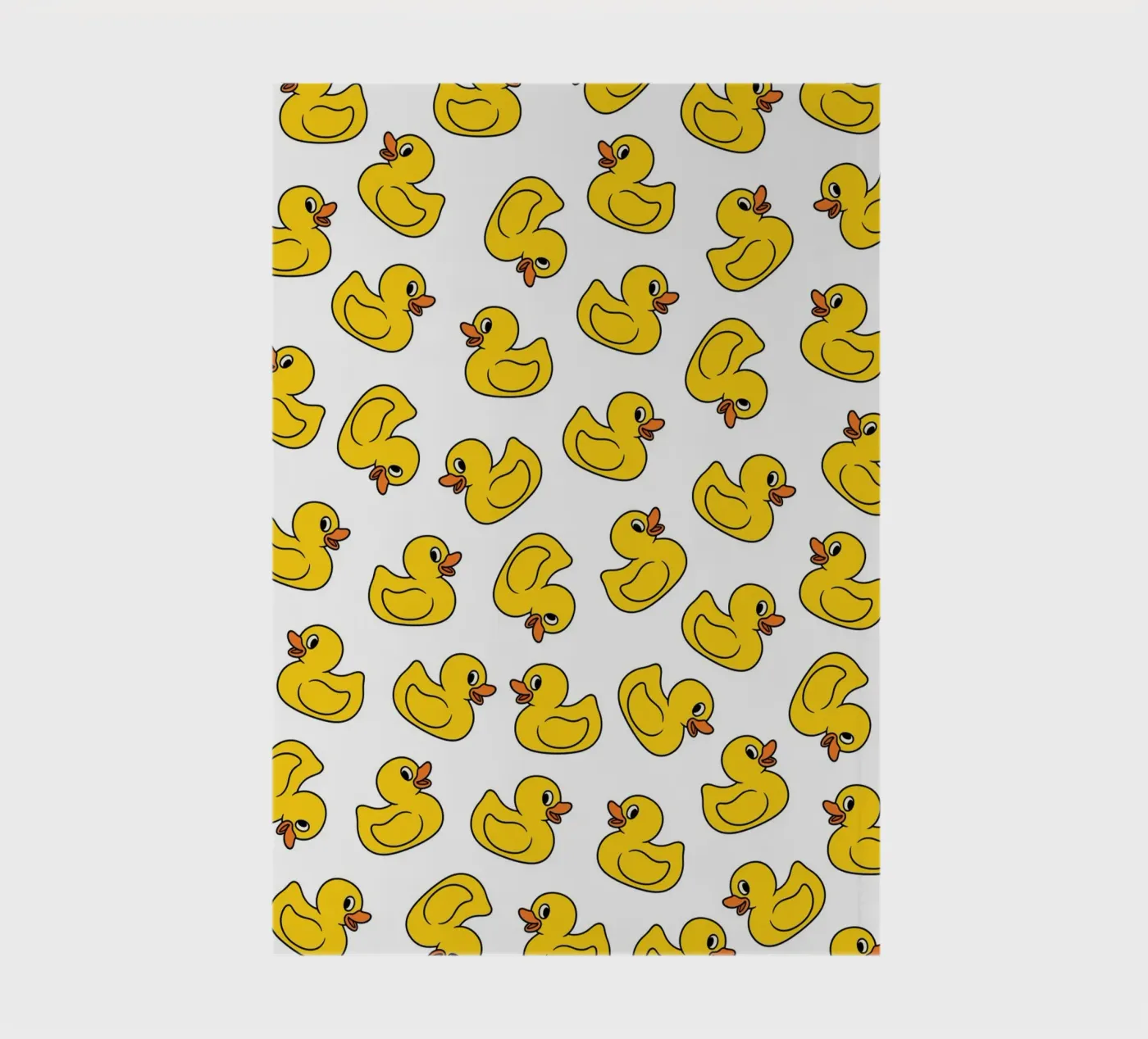 Ducks pattern notebook by Happypatterns