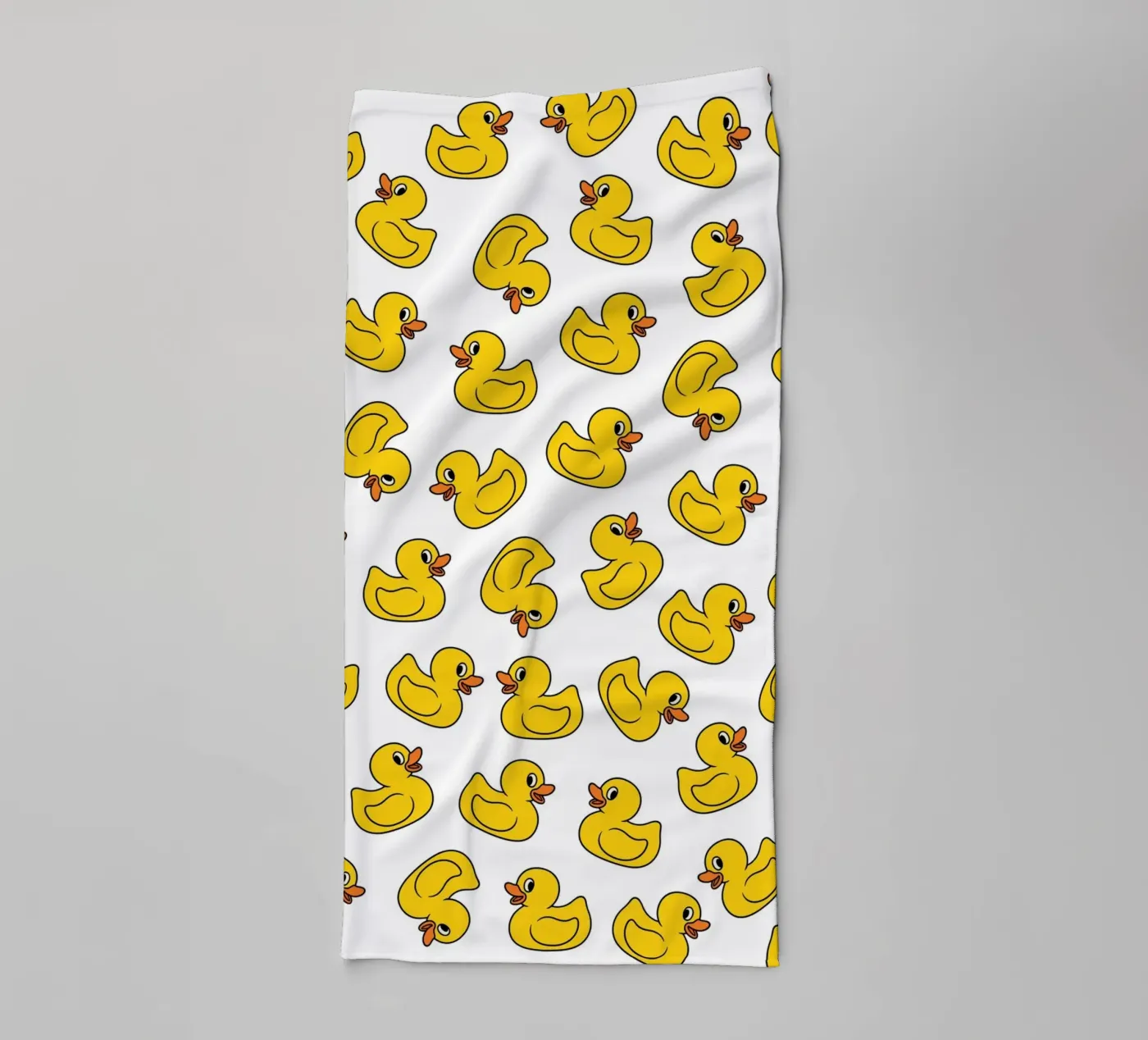 Ducks pattern badhanddoek van Happypatterns