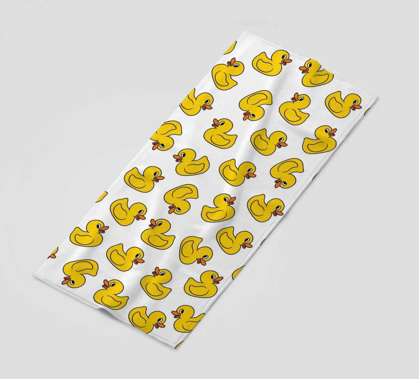 Ducks pattern telo mare da Happypatterns